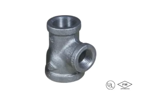 malleable cast iron reducing tee (equal major run and branch) (copy)