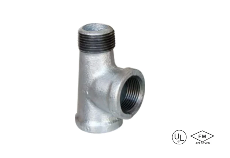 malleable cast iron reducing tee (unequal 3 ways) (copy)