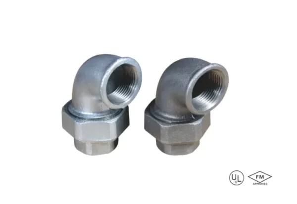 malleable cast iron male and female union (flat / taper seat) (copy)