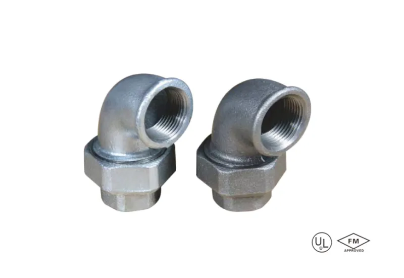malleable cast iron male and female union (flat / taper seat) (copy)
