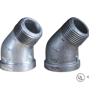malleable iron 45° straight elbow (copy)