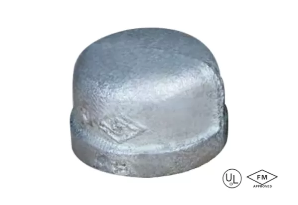 malleable iron cap (recessed)