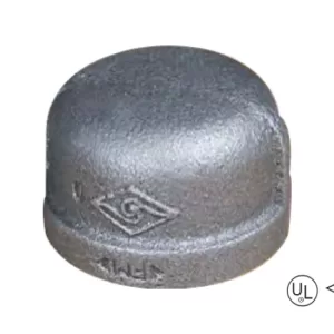 malleable iron cap (recessed)
