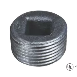 malleable iron square head plug (cored plug) (copy)