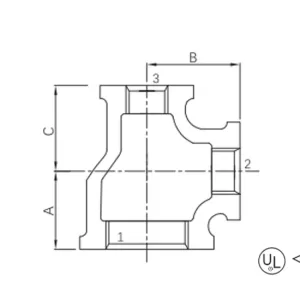 malleable iron reducing coupling (reducing socket / reducer) (copy)