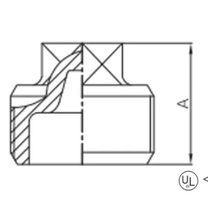 malleable iron cap (recessed) (copy)