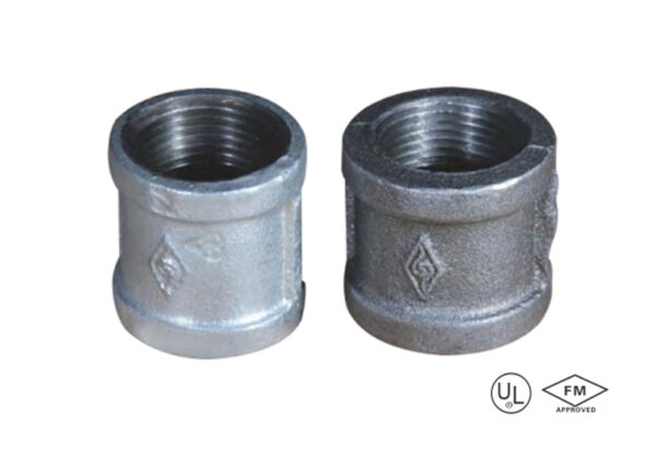 malleable iron straight coupling (socket)