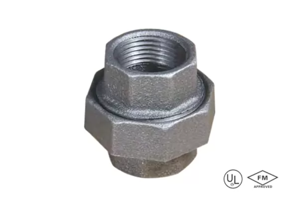 malleable iron union (ball to cone / ball to ball joint)