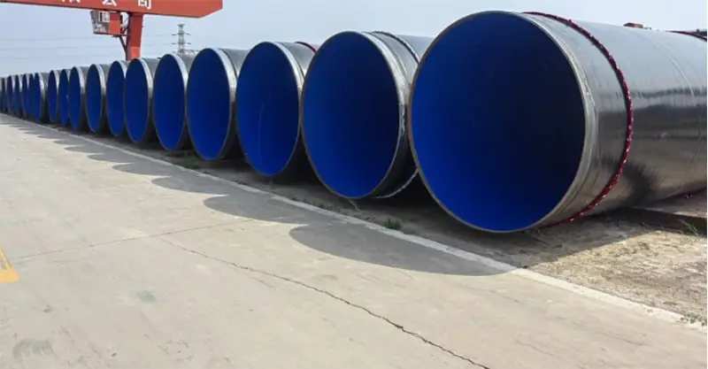 fbe coated pipes with internal lining