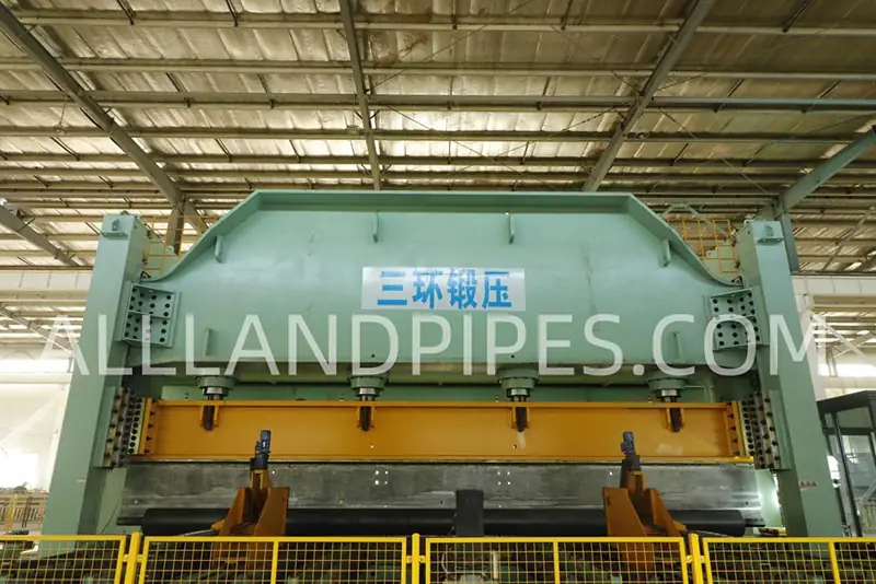 jcoe press for lsaw pipe manufacturing.
