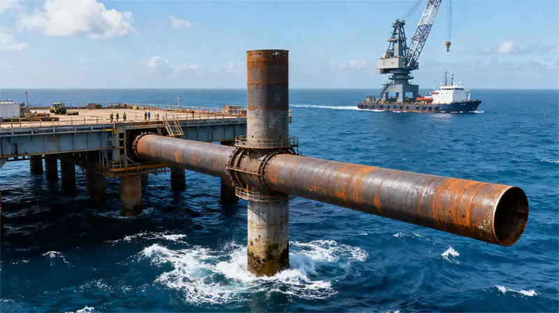 astm a252 steel pipe pile offshore platform.