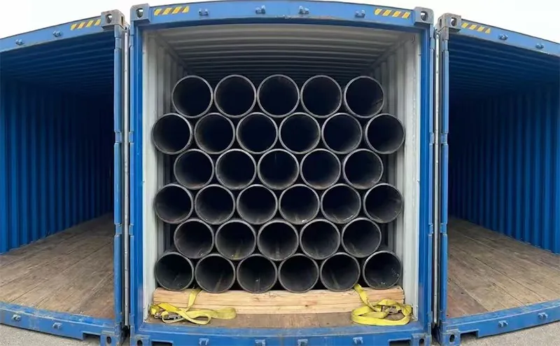 api 5l pipe container loading 11 8m fixed length.