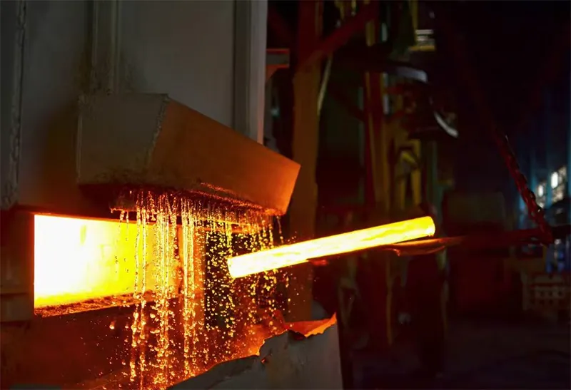 steel pipe normalizing heat treatment furnace process.