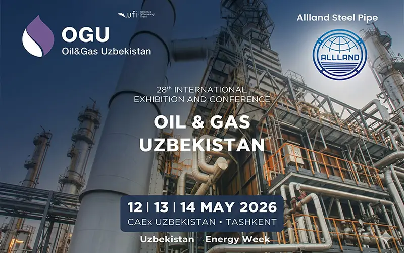 meet allland steel pipe at ogu 2026 in tashkent, uzbekistan banner