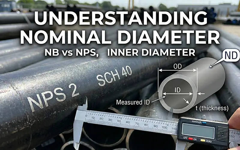 understanding nominal diameter in steel pipes nb vs nps inner diameter banner