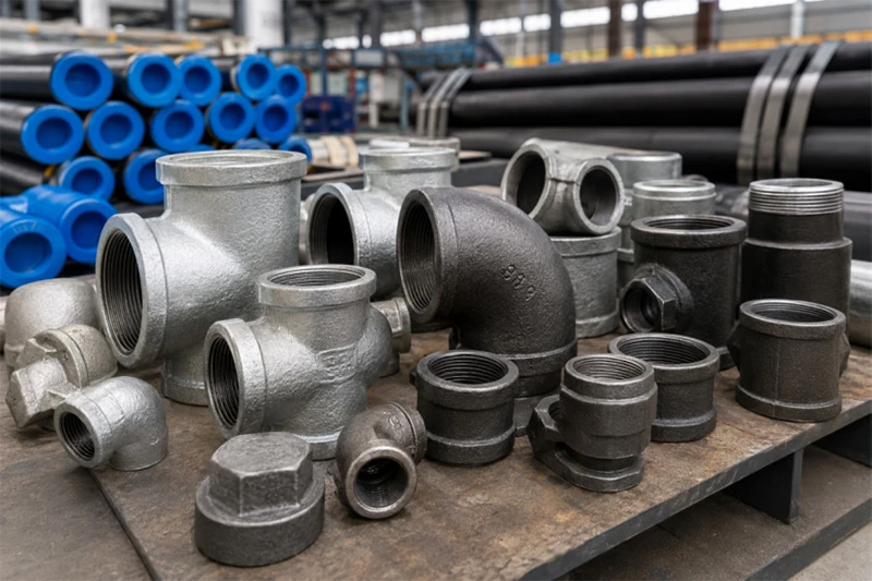 malleable iron pipe fittings bs en vs american standards