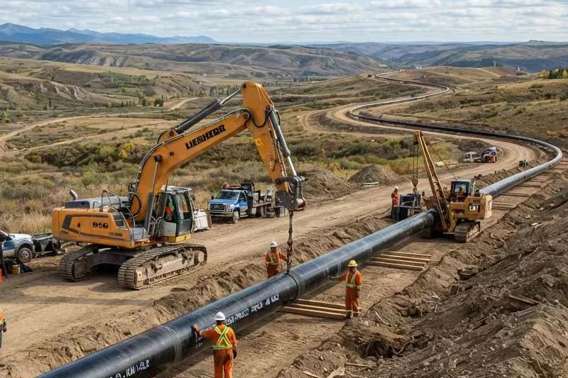 large diameter steel pipeline systems