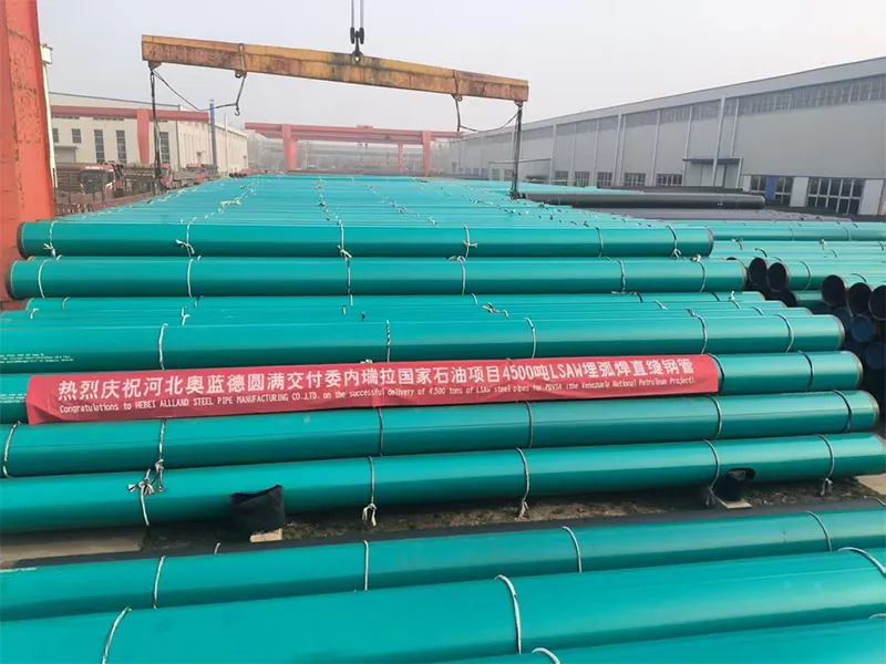 fbe coated lsaw line pipes allland pipes.