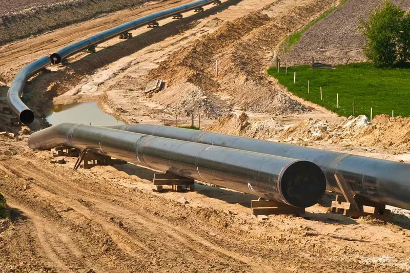 onshore pipeline