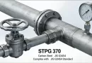 STPG 370 Carbon Steel Piping System (Compliant with JIS G3454 Standard): Valve and Pressure Gauge Components