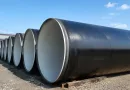 large diameter steel pipes with anti corrosion coating